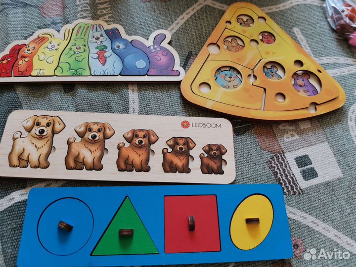 Развивающие игрушки пакетом