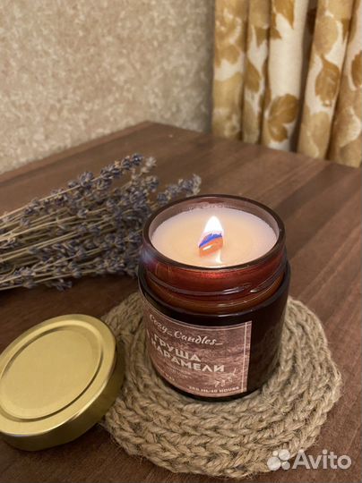 Ароматическая свеча ручной работы. Аромасвечи