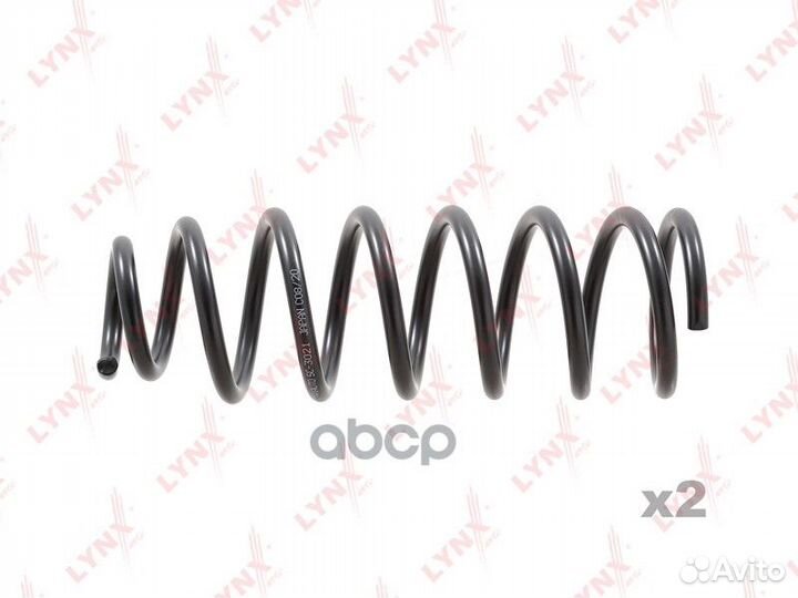 Пружина зад. Toyota Corolla 1.5/1.8 1NZ/1ZZ 00-03