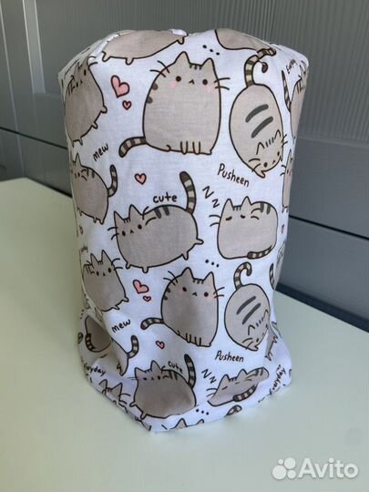 Шапка pusheen