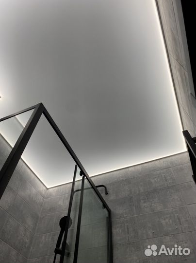 Установка светодиодного освещения, подсветки