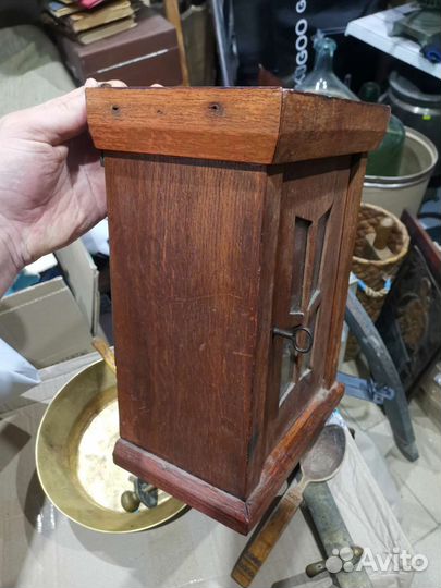 Старинная аптечка Массив дерево