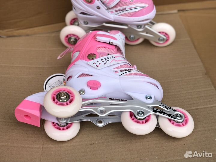 Детские ролики и защита новые