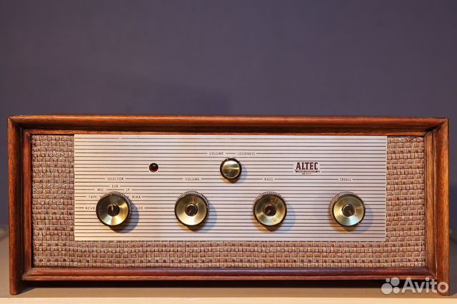 2 ламповых моно-интегральных усилителя Altec 339D
