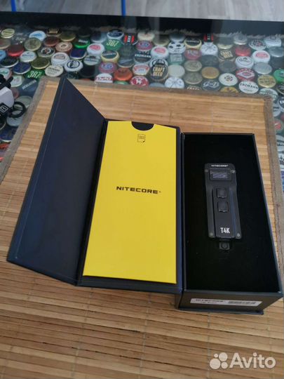 Фонарь наключный Nitecore T4K 4*cree XP-L2 V6