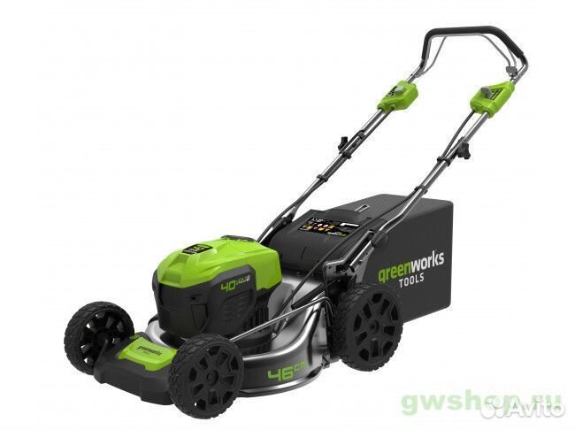 Газонокосилка аккум. greenworks GD40LM46SP