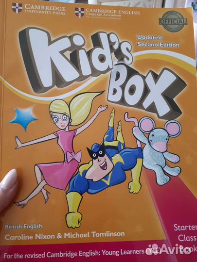 Kids box activity book учебник английского языка