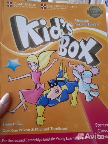 Kids box activity book учебник английского языка