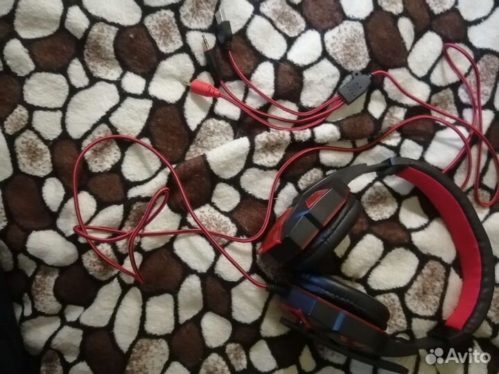 Игровые наушники с микрофоном