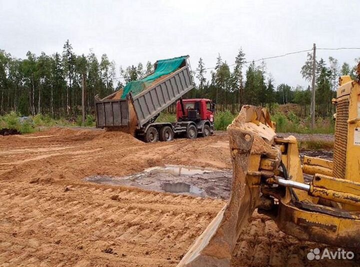 Земля для уплотнения Вашего участка. Art:7/93