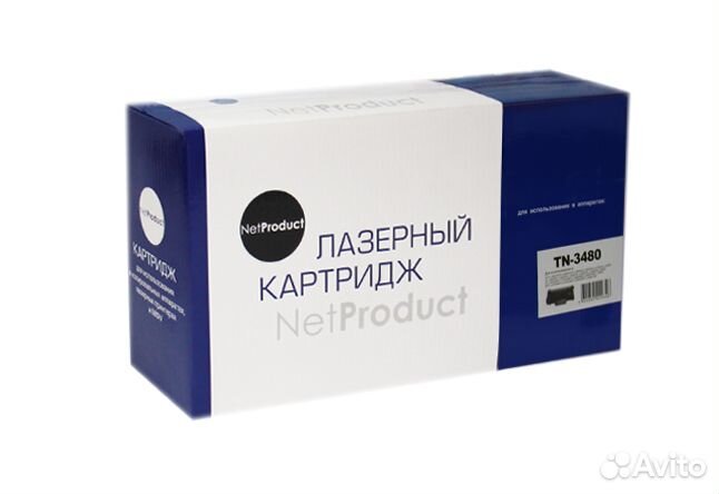 Тонер-картридж NetProduct N-TN-3480 (TN-3480) b/w