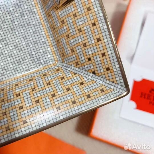 Hermes mosaique AU 24 пепельница монетница тарелка