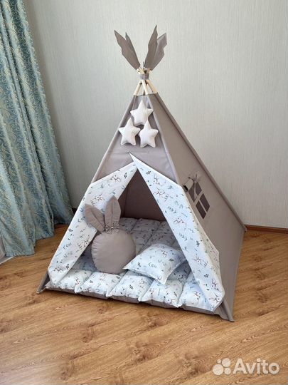 Детская палатка вигвам комплект новый