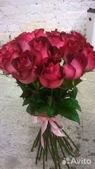 Цветы розы букет