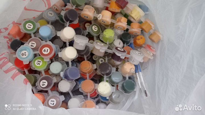 Акриловые краски художественные