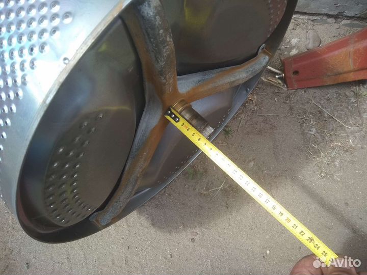 Барабан стиральной машины с крестовиной