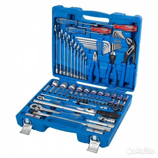 Набор инструментов, дюймовый, 87 предметов