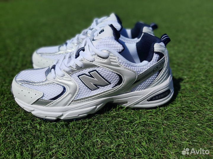 Кроссовки женские New Balance 530 white silver