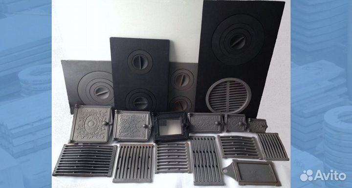 Чугунное печное литье