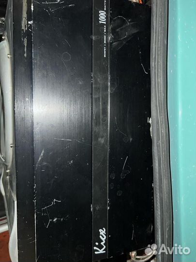 Сабвуфер и усилитель