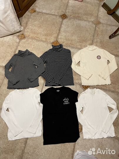 Водолазки и лонги Zara button blue reserved