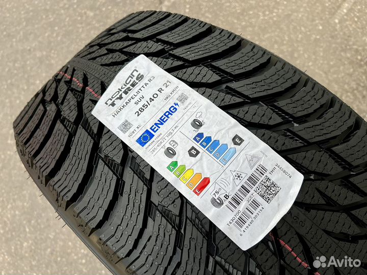 Nokian Tyres Hakkapeliitta R3 SUV 285/40 R21 109T