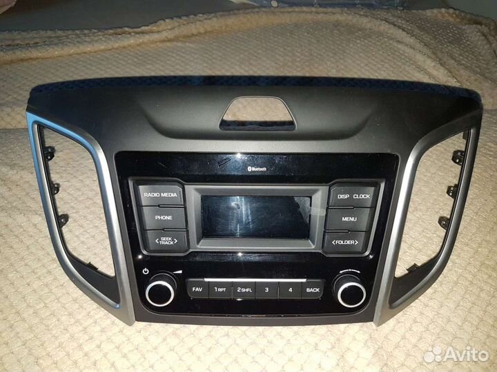 Штатная магнитола на hyundai creta 2020года