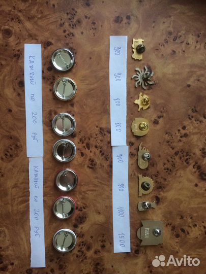 Значки нхл флорида, калгари, Бостон