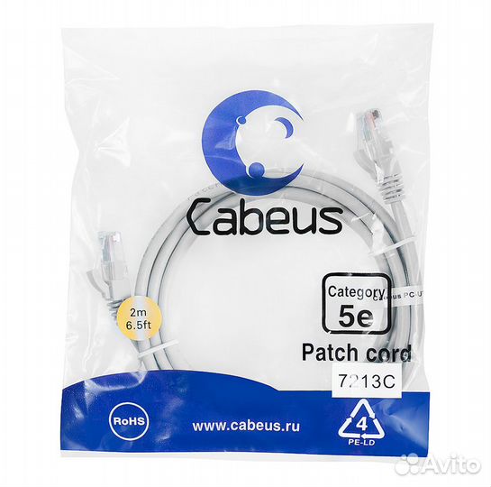 Патч-корд Cabeus 7213c