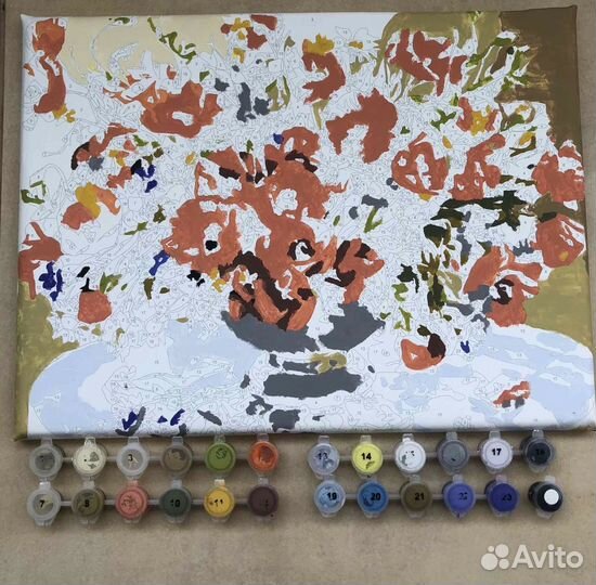 Картина по номерам Art idea, р 30*40 см