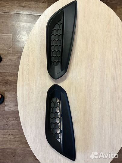 Накладки в бампер volvo s60