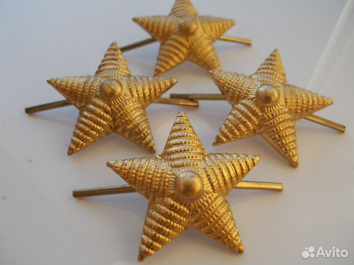 Звёздочки на погоны времен СССР. Новые