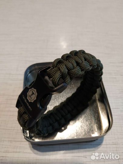 Браслет выживальщика, тактический из паракорда