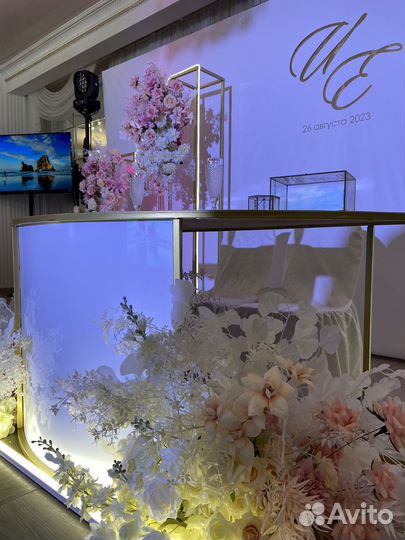 Аренда цветов / цветочных композиций