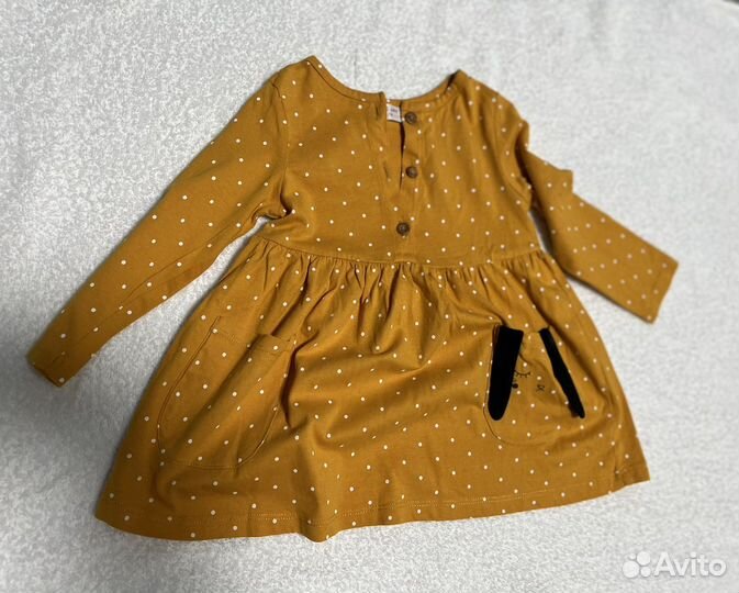 Вещи hm на девочку 80-86