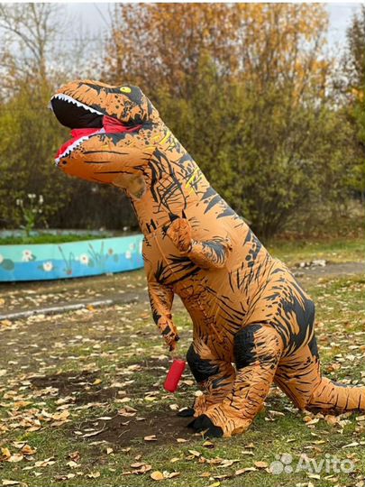 Дино рекс ростовой костюм 2,2 метра