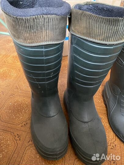 Сапоги резиновые мужские для рыбалки