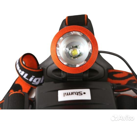 Налобный аккумуляторный фонарь Sturm