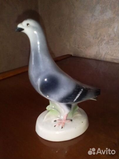 Голубь,карзинка с цветами