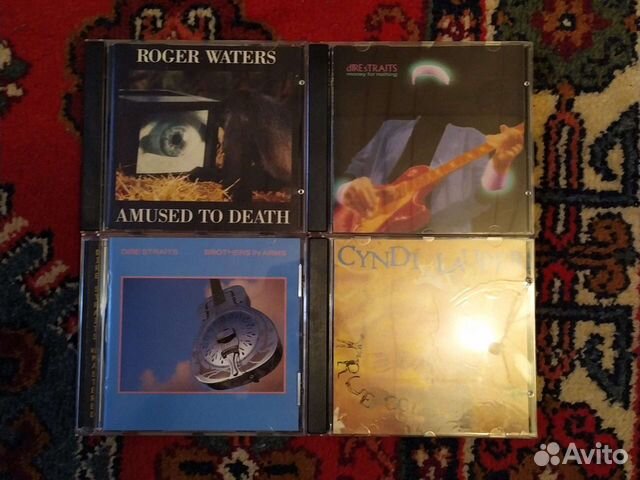 CD Roger Waters, Dire Straits, Cyndi Lauper
