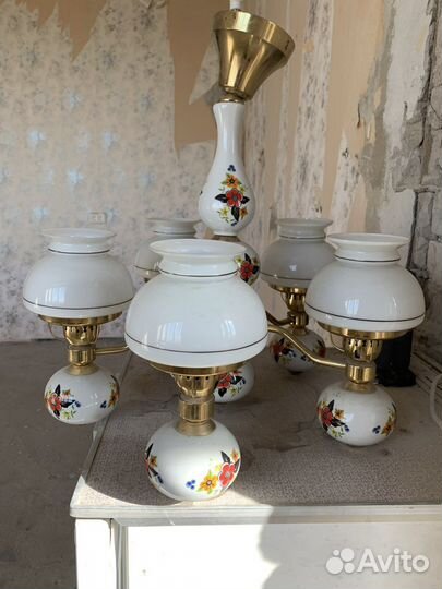 Люстра ретро винтаж СССР