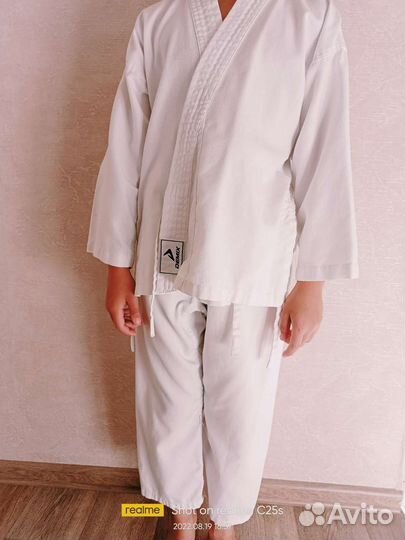 Кимоно для карате 1-2 класс+ пояс