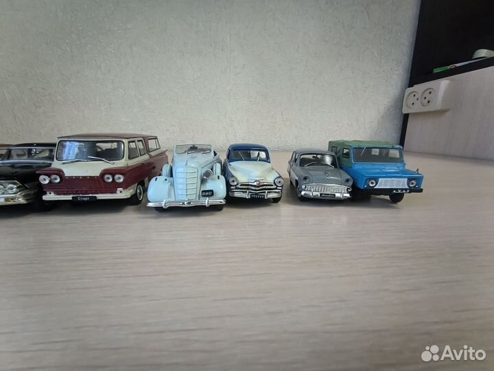Коллекционные модели машинки СССР