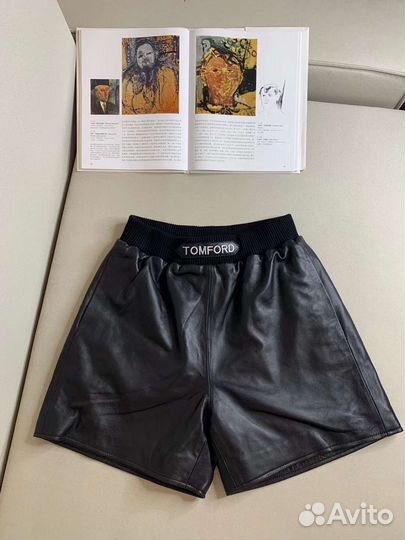 Кожаные шорты Tom Ford
