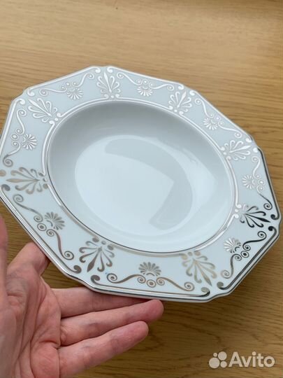 Тарелки суповые фарфор чехия