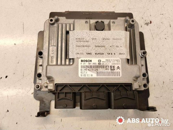 Блок управления двигателем Peugeot 308 T7 2009