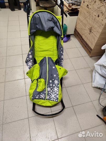 Детские зимние санки