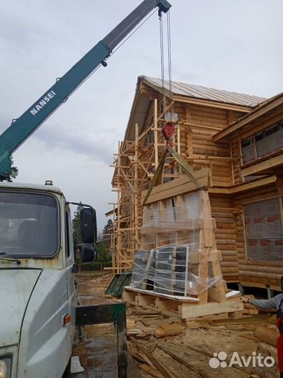 Аренда и услуги манипулятора, стрела 3 т, 7 м, борт 5.2 м