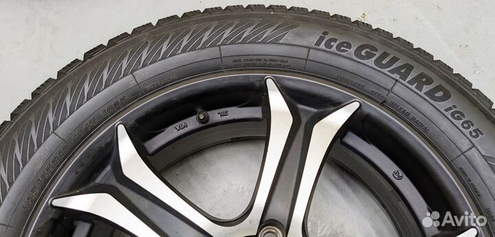 Зимние колёса в сборе R-18 диски Yamato (5x114.3)