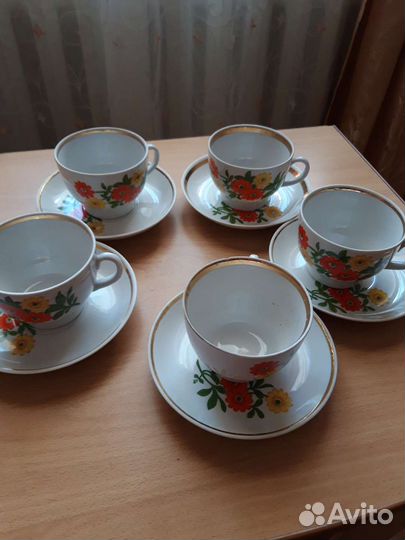 Чашка с блюдцем СССР